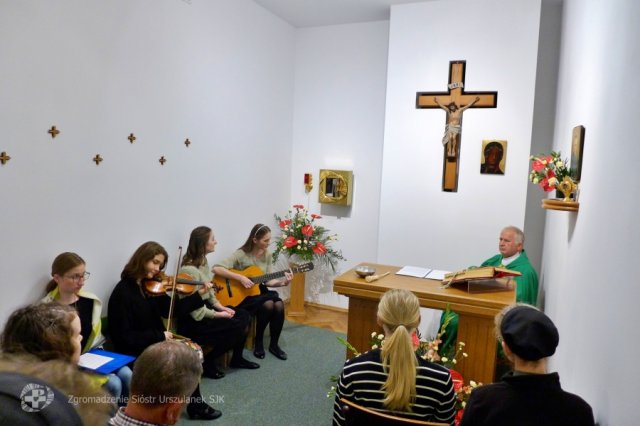 Poświęcenie kaplicy w Krakowie
